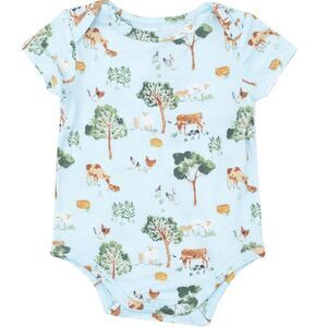 Angel Dear Farm Friends Bodysuit Size 0-3 Months NWT